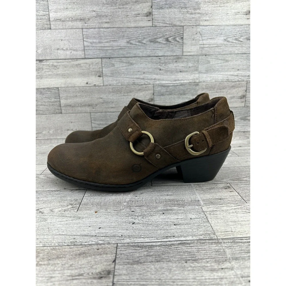 Born brown leather